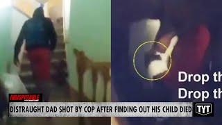 WATCH Distraught Dad Shot By Cop Amid DEVASTATING Family Tragedy [upl. by Harrak197]