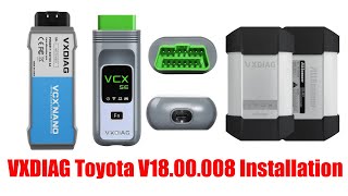 How to Install VXDIAG VCX NANO Toyota 1800008 OBDII365 [upl. by Sigismund532]