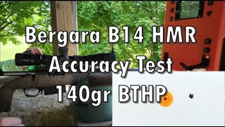 Bergara B14 HMR 65 PRC Accuracy Test [upl. by Casmey]