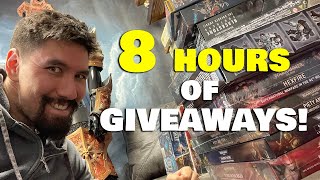 8 Hours of Giveaways with Dave  Giveaway Every 8 Minutes [upl. by Lally]