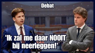 Van Meijeren FvD tijdens het debat over asiel en migratie Kamervoorzitter Bosma grijpt in [upl. by Lerat810]