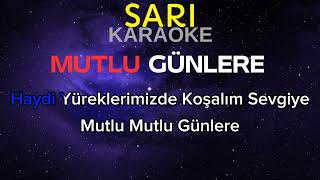 Mutlu GünlereBiz Çocuklar KARAOKE [upl. by Eednarb714]