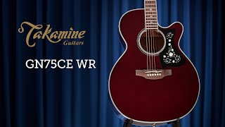 Takamine Guitars  G Series GN75CE WR Demo  Mark Blasquez [upl. by Weibel]