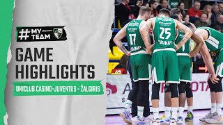 Uniclub Casino – Juventus  Zalgiris  Game Highlights  20230215 [upl. by Ramsdell]