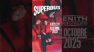 SUPERBUS  ZENITH DE PARIS 2025 TEASER [upl. by Lyrrehs]