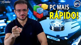 Como Fazer Uma DESFRAGMENTAÇÃO no PC da MANEIRA CERTA [upl. by Atnom]