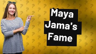 How did Maya Jama get famous [upl. by Enegue750]