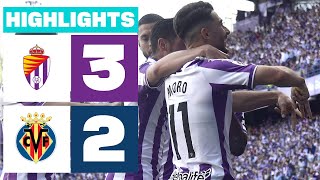 Resumen de Real Valladolid CF vs Villarreal B 32 [upl. by Gorges565]