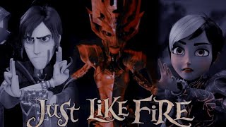 ❝Just Like Fire❞  Clara ¦ Morgana ¦ Douxie [upl. by Ytisahcal]