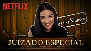 Maite Perroni julga pequenos delitos do dia a dia  Desejo Sombrio  Netflix Brasil [upl. by Lamok]