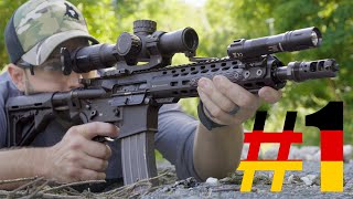 Best AR15 is made in Germany  Schmeisser S4F [upl. by Nylcsoj]