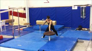 Level 6 Pommel Horse Compulsory Routine Mens Gymnastics [upl. by Oderfla754]