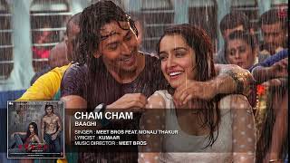 Cham Cham Audio  BAAGHI  Tiger Shroff Shraddha Kapoor Meet Bros Monali Thakur Sabbir Khan [upl. by Nylatsirk593]