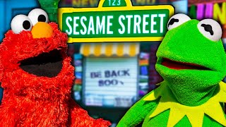 Kermit the Frog and Elmo Visit Sesame Street [upl. by Leeda]