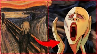 Luma Dream Machine AI Bringing Images to Life The Scream [upl. by Irrahs]