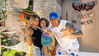 Decorando nossa casa para o Halloween 👻🎃 Liz Improta Lore Improta e Léo Santana 👨‍👩‍👧 [upl. by Leira]