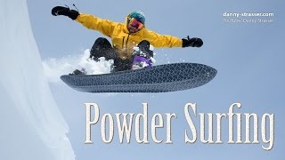 snowboarding without bindings  Powder Surfing [upl. by Archibald745]