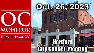 102623 Hartford City Council Meeting [upl. by Alejoa]