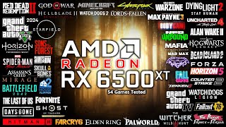 RX 6500 XT in 2024  Test in 54 Games [upl. by Gaile291]