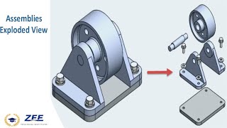 Exploded View in Solidworks  Assemblies Exploded View [upl. by Magas]