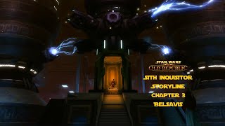 STAR WARS The Old Republic Sith Inquisitor Storyline Part 14  Chapter 3 Belsavis [upl. by Lewiss373]