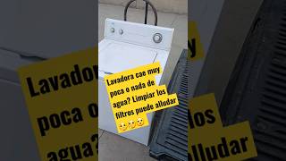 lavadora con codigos o no echa agua por falta de precion en las mangueras [upl. by Audie]