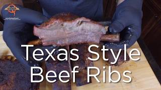 Kosmos Q Texas Style Beef Ribs [upl. by Maure]