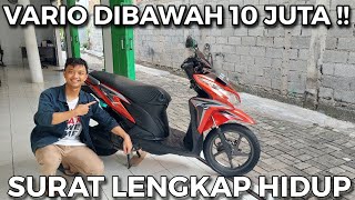 HONDA VARIO 125  HARGA MOTOR BEKAS MURAH [upl. by Akeem]