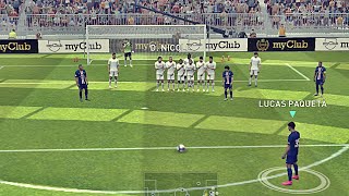 eFootball Mobile  Free Kick Compilation HD [upl. by Ecnav840]