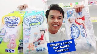 REVIEW MAMYPOKO PANTS ROYAL SOFT VS SWEETY SILVER PANTS VS SWEETY BRONZE DAY ACTIVE PANTS [upl. by Lissa168]