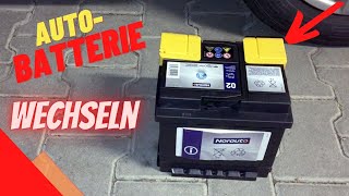 Autobatterie wechseln – VW Polo [upl. by Stevens]