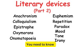 literary devices figure of speech linguistics literature [upl. by Alusru]