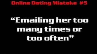 Top Ten Mistakes Men Make in Online Dating Video [upl. by Einnov60]