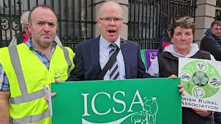 Aontú joined with farmers to campaign against Mercosur This deal will hammer Irish farmers [upl. by Raff]