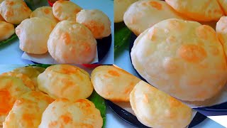 how to make soft naan puri  naan puri kaise banaye  Nasta recipe [upl. by Enelear]