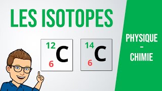 Questce quun ISOTOPE   PhysiqueChimie lycée [upl. by Chladek]