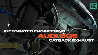 Audi 80A SQ5 Integrated Engineering Catback Exhaust  BMP Tuning [upl. by Akeemaj12]