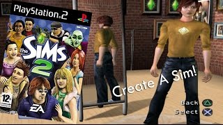 The Sims 2 PlayStation 2  Create A Sim [upl. by Eduardo931]