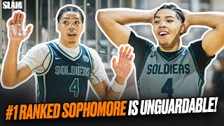 1 Ranked Tyran Stokes is NOT A NORMAL 16 YEAR OLD 🤬🔥 Best of EYBL 🚨 [upl. by Solrac]