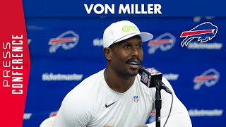 Von Miller “We Have to Adjust to Any Adversity“  Buffalo Bills [upl. by Altaf]