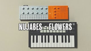 SEQTRAK Nujabes  flowers  Cover w Launchkey Mini MK3 [upl. by Veradia]