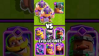 BARBAROS de ELITE vs TODAS LAS CARTAS EVOLUCIONADAS  clashroyale [upl. by Geordie904]