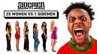 20 WOMEN VS 1 SIDEMEN SPEED EDITION [upl. by Edithe]