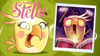 Angry Birds Stella  Unlock Poppy Bird  Superpower Tornado Dive  Levels 1216 [upl. by Emoryt297]