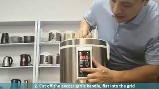 How to Use Black Garlic Machine  Fermenting Machine [upl. by Scarlet]