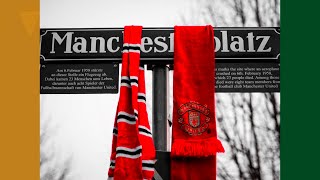 Manchesterplatz the site of the Munich air disaster and the memorial there today [upl. by Sucram873]