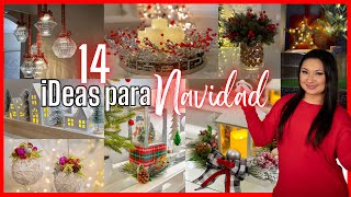 14 iDEAS para NAVIDAD  Decoración Navideña 2024  Christmas Decor ideas 2024 [upl. by Avictor]