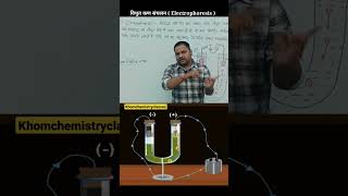 Electrophoresis 💥 surfacechemistry neettrick shorts [upl. by Angele]