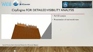 CEUM 2024  quot3DGIS Data Based Viewshed Analysis amp Automation in CityEnginequot [upl. by Analad172]