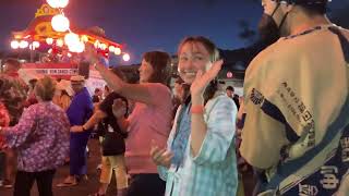 Fukushima Dance Club  Mōʻiliʻili Summer Fest Bon Odori 2024 [upl. by Atteoj]